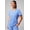 Ceil Blue, variant on Women's Method Scrub Top, 2-Pocket V-Neck - MotionTech Fabric, 4-Way Stretch, Wrinkle-Resist, Anti-Shrink, Semi-Slim Fit (Sizes Vary)