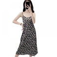thumbnail image 1 of Femmes d'Été de la Mode Vintage Floral V-Cou Robe Femelle Queue de Poisson, 1 of 9