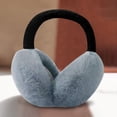 thumbnail image 4 of Women Winter Ear Muffs Faux Fur Warm Earmuffs Lady Girls Plush Ear Warmers Outdoor Ear Covers Headband, 4 of 6