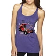 thumbnail image 1 of Ford Model T Roadster 1923 Old School Ride Classic Vintage | Womens Cars and Trucks Premium Tri-Blend Racerback Tank Top, Purple Rush, Medium, 1 of 4
