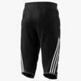 thumbnail image 2 of Adidas Men's Tierro Goal Keeper 3/4 Pant - Black, 2 of 8
