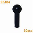 thumbnail image 1 of MOC Assembles Particles Hole Horizontal Belt Small Ball Base Joint Technical Parts Building Blocks 22484 14417 14704 15456 2508 22484, 1 of 5