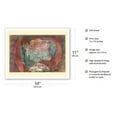 thumbnail image 2 of Movement around a Child - From an Original Cubism Abstract Painting by Paul Klee c.1928 - Fine Art Matte Paper Print (Unframed) 11x14in, 2 of 4