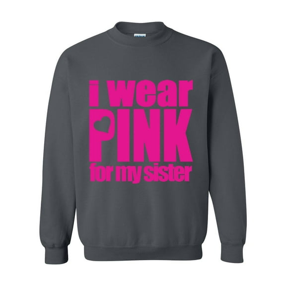 Artix - Women Sweatshirts and Hoodies - I Wear Pink For My Sister