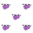thumbnail image 1 of Maytalsory Chapeau Fascinateur Réversible Vintage pour Femmes avec Canal Intérieur Beauté Classique Violet 5ensemble, 1 of 6