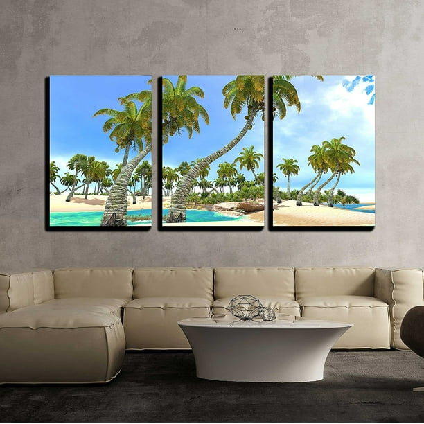 Wall26 Beach Wall Art Tropical Canvas Wall Art Seascape Prints for