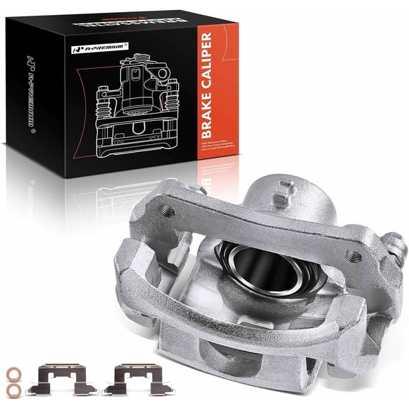 A-Premium Brake Caliper Assembly with Bracket Compatible with Ford Fiesta 2011-2019 Front Left Driver Side