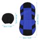 thumbnail image 3 of Cubierta de Asiento Delantero Kit Tela Unique Bargains Azul, 3 of 6