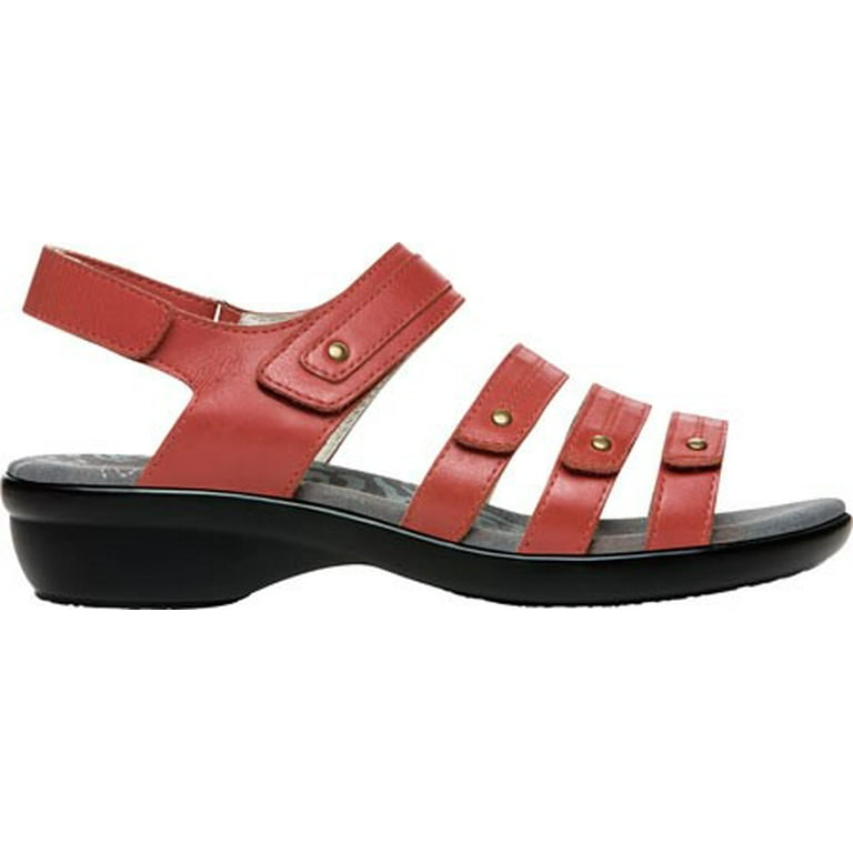 propt propet women s aurora wedge sandal coral 6.5 2e us