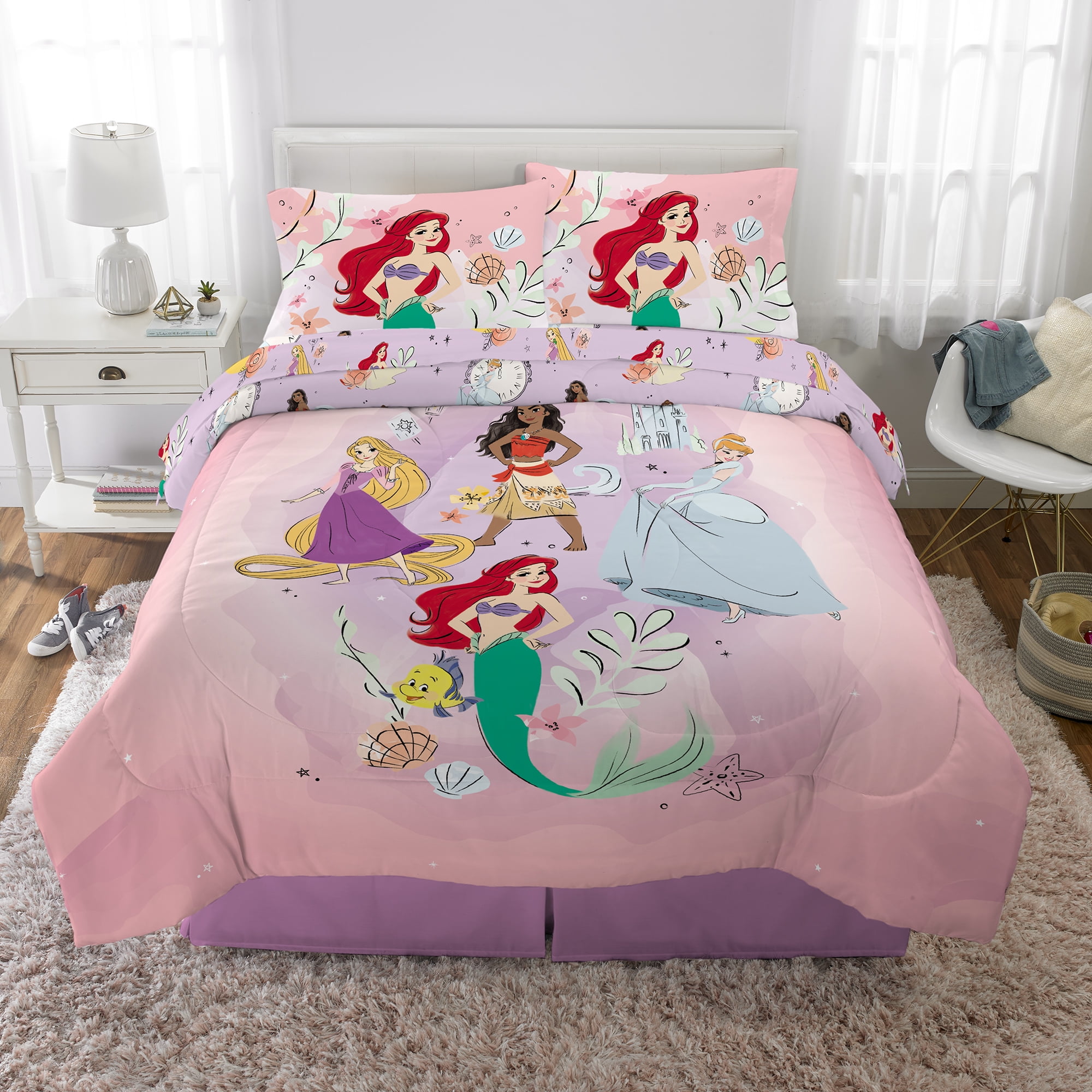 Full size princess clearance comforter