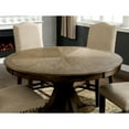 thumbnail image 7 of Furniture of America Kora Round Trestle Dining Table in Light Oak, 7 of 7