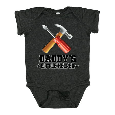 

Inktastic Daddy Little Helper Outfit Tools Gift Baby Boy Bodysuit