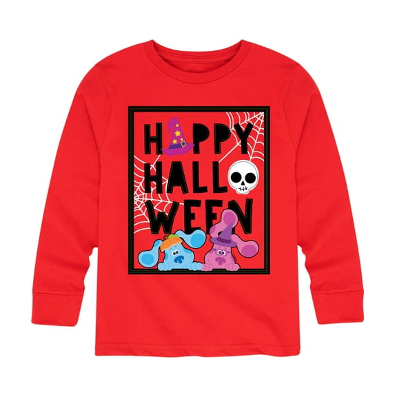 Blue's Clues - Happy Halloween - Toddler And Youth Long Sleeve Graphic T-Shirt