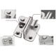 thumbnail image 2 of 1 par (2 uds) pestillo de puerta de acero inoxidable cerrojo de candado derecho e izquierdo cerradura de puerta para ventanas de inodoro muebles cerradura de puerta para mascotas, 2 of 5