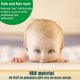 thumbnail image 2 of Glass Table U-shaped Edge Corners, Foam Rubber Child Safety, Corner Strips for Children, Extra Thick, 4-Pack, 2 of 5