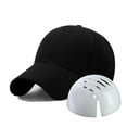 thumbnail image 2 of UDIYO Safety Bump Cap, Baseball Hat Style, Women Men Insert Bump Hard Helmet Hat, 2 of 7