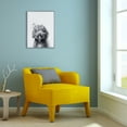 thumbnail image 3 of Empire Art Direct Labradoodle Black and White Pet Paintings on Reverse Printed Glass Framed Dog Wall Art, 24" x 18" x 1", Ready to Hang, 3 of 9