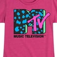 thumbnail image 3 of MTV - Leopard MTV - Toddler And Youth Girls Short Sleeve Graphic T-Shirt, 3 of 5