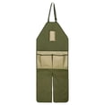 thumbnail image 2 of deevoka Garden Apron Anti Dirty Reusable Gardening Tools for Woodwork Garden Picking, 2 of 9