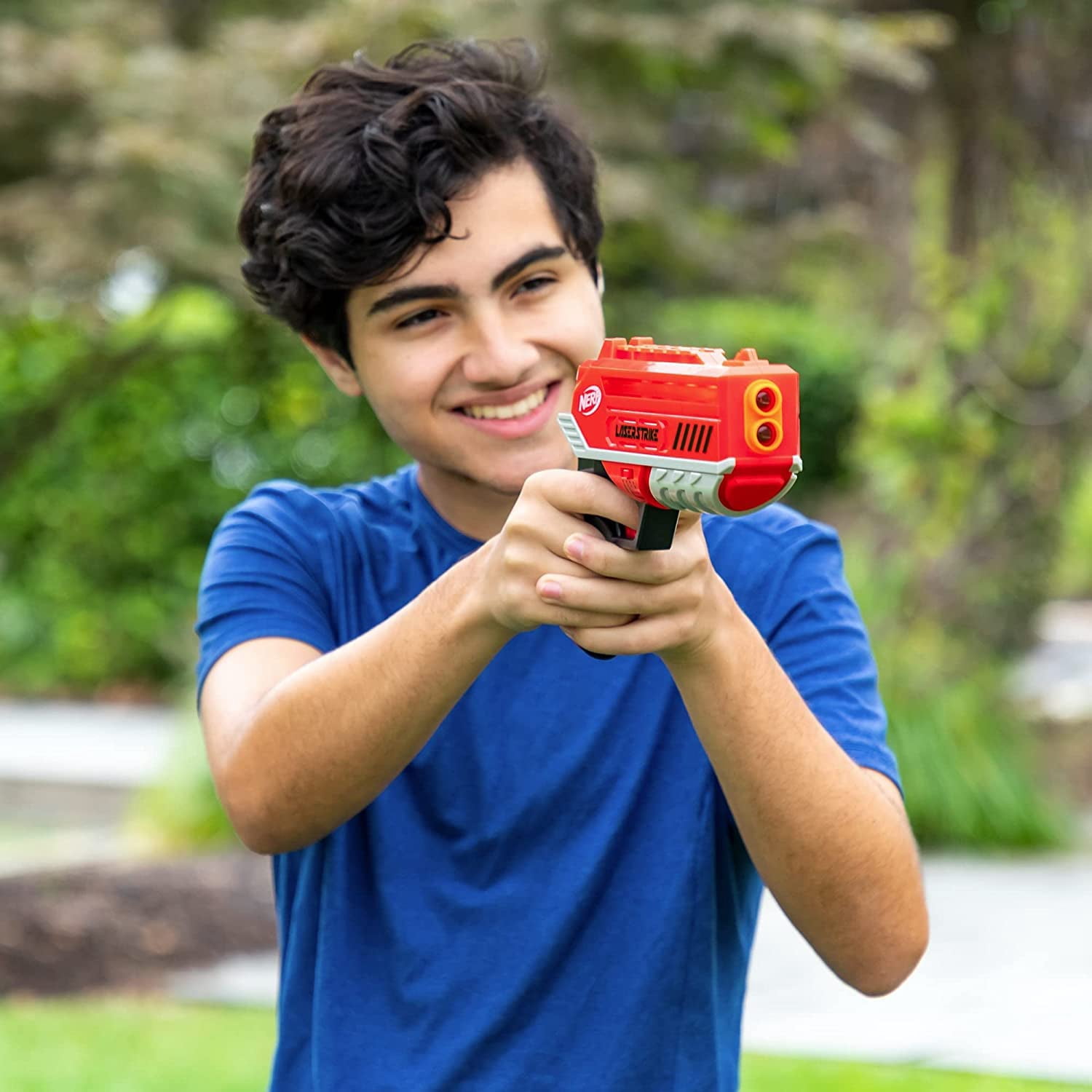 Nerf Laser Tag Blasters Foam Play with Range Blasters and Holsters