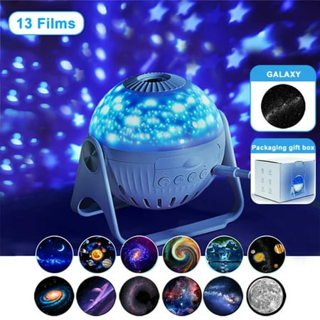 

1. Rechargeable Star Projector Night Light: Rotating Decorative and Luminous - Ideal Gift for Children - Experience the Starry Sky with 32 Fascinating Modes
