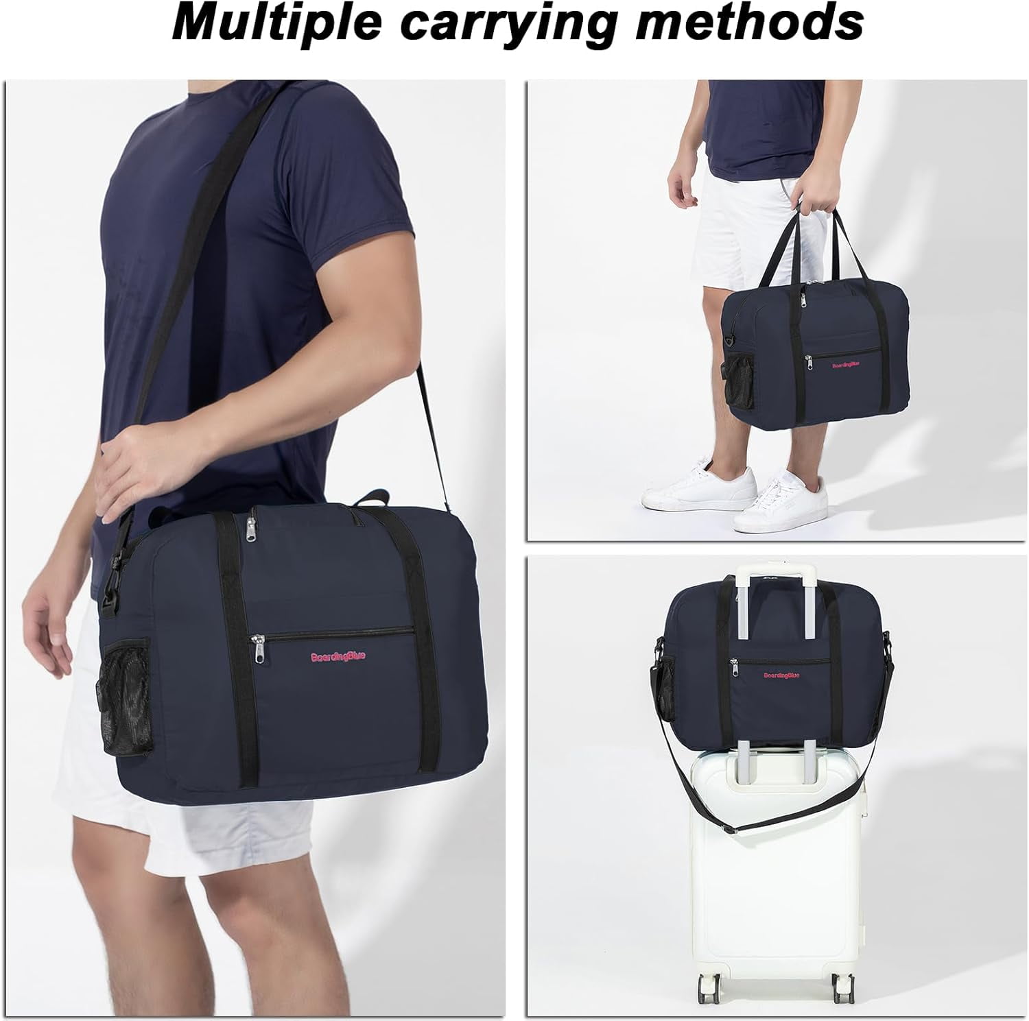 17X13X8 Inches JetBlus Airlines Personal Item Under Seat Duffel bag Suitable for Major Airlines including Spirit, Jetblue, Frontier, and American - Duffel Bag Design