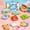B, variant on Usbinx Life DIY Sewing Kit Non Woven Craft Kit for Ages 3 to 6 Parent Child Handmade Doll Pendant Materials Set Improves Fine Motor Skills Includes 6 Projects