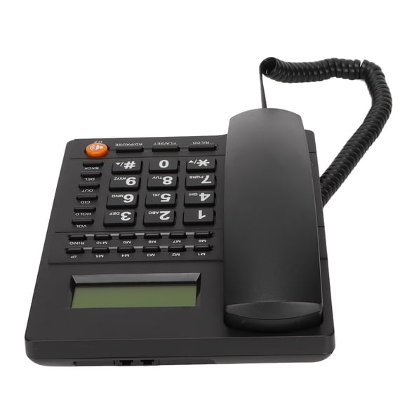 OFICINA L019 ID DE LLAMADA DE TELEFONO FIJO DE HOTEL BATERÍA GRATUTA DE SHILLO AJUSTABLE TELEFONO DE LINEA FIJA PARA LA OFICINA DE LA OFICINA DEL HOTEL
