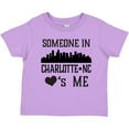 thumbnail image 3 of Inktastic Charlotte North Carolina Someone Loves Me Boys or Girls Toddler T-Shirt, 3 of 5