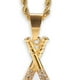 thumbnail image 2 of Collar de acero inoxidable Qarigey colgante joyería de Hip Hop para hombres accesorios, 2 of 6
