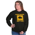 thumbnail image 4 of Wyoming Buffalo Cowboy Attitude Sweatshirt for Men or Women Brisco Brands S, 4 of 5