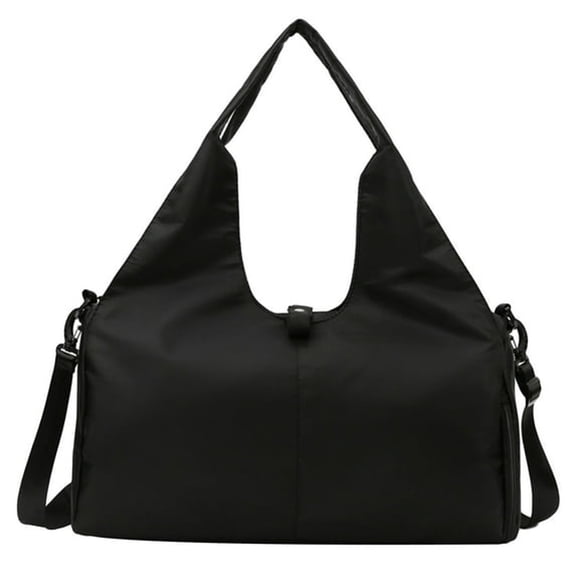 GASTROPOD Large Capacity Gym Yoga Bag, Waterproof Nylon Tote With Mat Holder, Multi-Pocket Fitness Travel Carrier