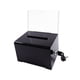thumbnail image 5 of Caja de Recolección de Tarjetas de Presentación Caja de Sugerencias Recolección de Opinión Boleta Minimalista Negro, 5 of 9