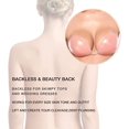 thumbnail image 3 of Soutien-gorge Rehausseur en Silicone Invisible Adhésif, Soutien-Gorge Autocollant Réutilisable, Dos Nu, Sans Bretelles pour Femmes, 3 of 5