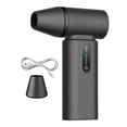 thumbnail image 1 of Lipstore Compressed Air Duster Powerful Fan for Efficient Cooling Hair Cleaning Black, 1 of 8