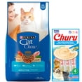 thumbnail image 1 of Cat Chow Adulto Pescado Defense Plus 20 kg + Churu Atún con Vieira Sobre con 4 Tubos de 14 g, 1 of 4