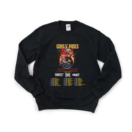 N Roses 2025 European Tour Vintage Retro Hard Rock Music Band Fan SweatShirt Unisex, up to 5XL