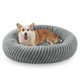 thumbnail image 1 of Cama para perro MIXJOY Donut acogedora lavable con funda removible gris, 1 of 7