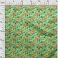 thumbnail image 3 of oneOone Polyester Spandex Light Green Fabric Tropical Quilting Supplies Print Sewing Fabric By The Yard 56 Inch Wide, 3 of 5