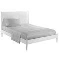 thumbnail image 2 of Juego de sábanas suaves, colcha con bolsillo profundo, juego de cama de alta calidad, color gris claro, tamaño doble, 3 uds., 2 of 8
