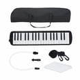 thumbnail image 3 of Greeniant Melodica Portátil ABS 39 Teclas Melodica Estudiante Enseñanza Instrumento Musical de Viento Accesorios para instrumentos musicales negro Greeniant OD000573-03, 3 of 6