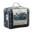 thumbnail image 4 of Woolrich Flint Cozyspun Down Alternative Comforter Mini Set, King, Navy, 4 of 6