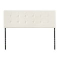 thumbnail image 1 of Costway Queen & Full Size Linen Fabric Upholstered Headboard Height Adjustable Beige, 1 of 10