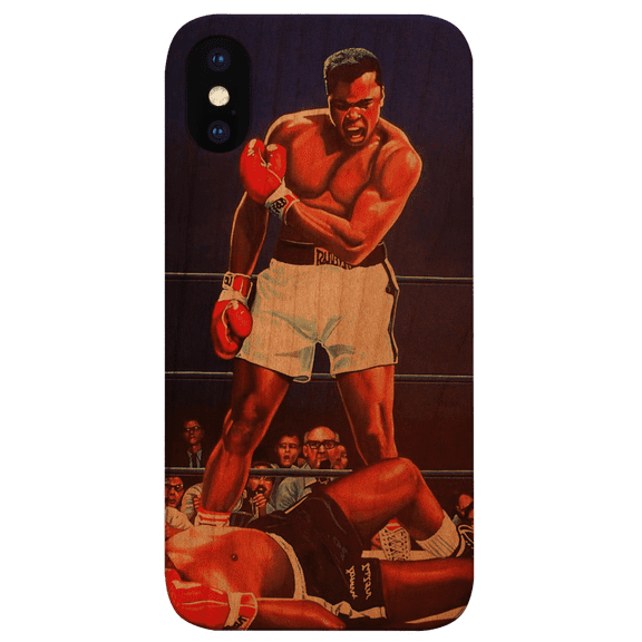 Muhammad Ali - UV Color Printed Phone Model: iPhone X/Xs Universal, Color: Cherry