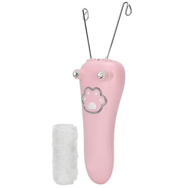 Durable Cotton Thread Epilator, Non- Electric Epilator, Face Arms Armpit For Woman Pink,White