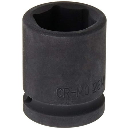 UPC: 0613364604281 | Sunex Tools 428M – 3/4 Drive 28MM Impact Socket