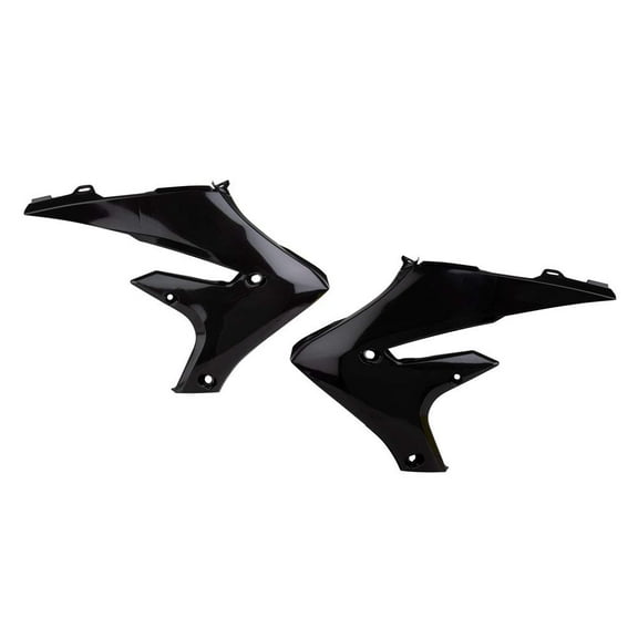 Cycra 1CYC-1784-12 Powerflow Intake Radiator Shrouds - Black