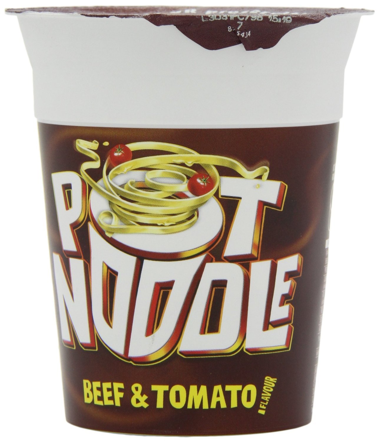Pot Noodle Beef & Tomato Instant Noodles 90g, Imported from Britain