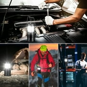 LED Camping Lanterns, Camping Accessories, Lamp Light, Collapsible Battery Flashlight, Hiking, Emergency, Outdoor Gear, Tents (2 Pack)