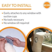 K&H Pet Products Universal Mount Kitty Sill Hooded Fleece 14 X 24 Inches